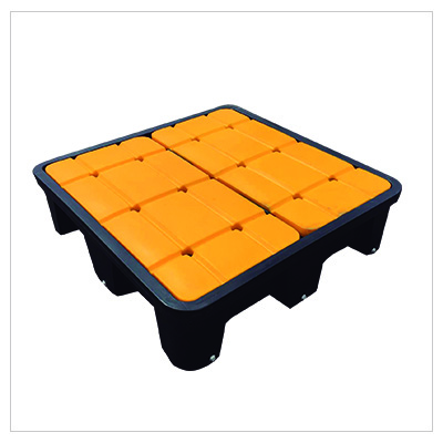 Pallet Plástico Antiderrame