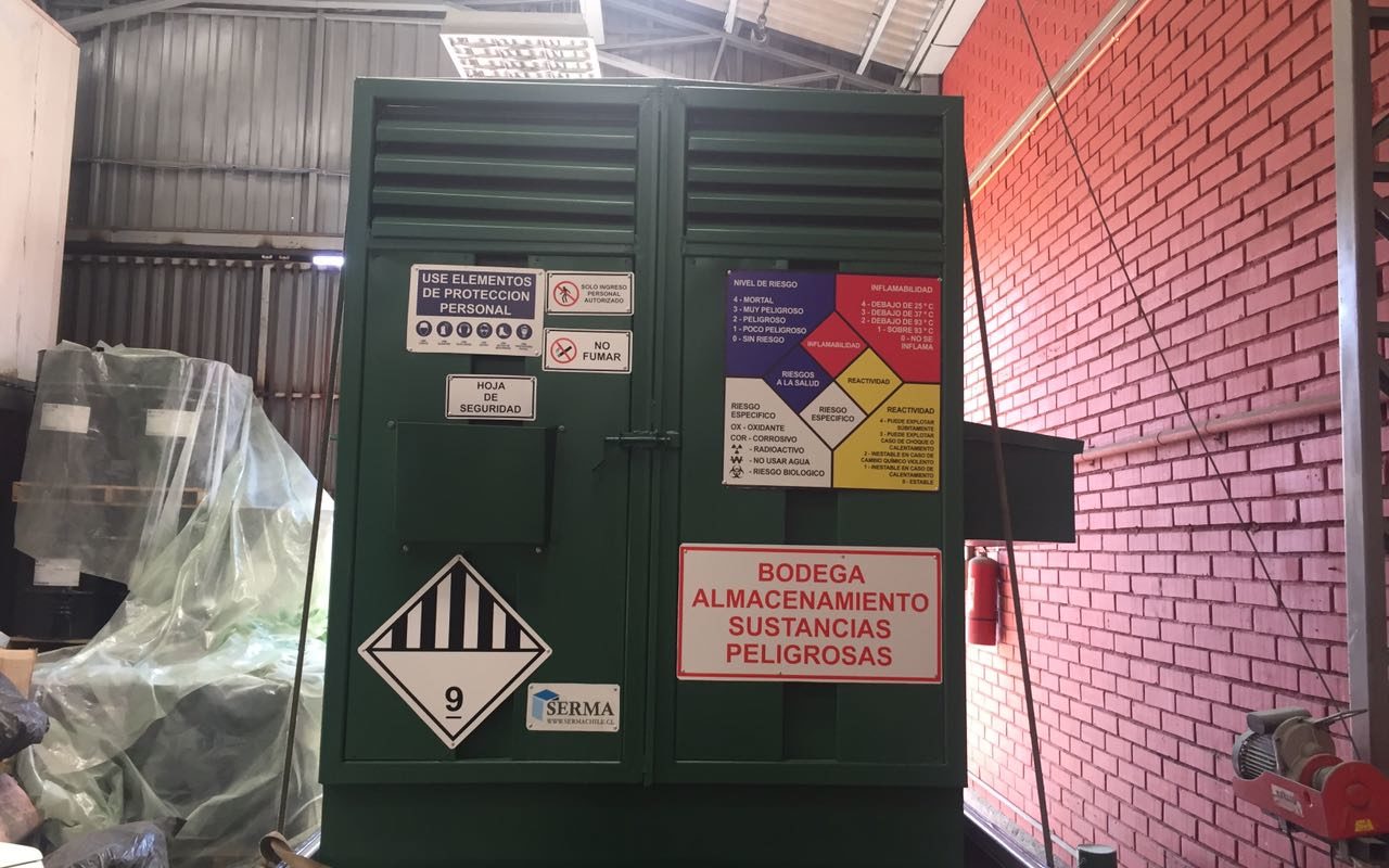 Bodega Modular Sustancias Peligrosas MD1-4